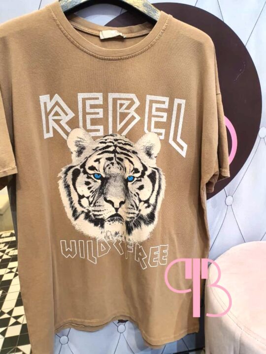 Camiseta Tigre Rebel
